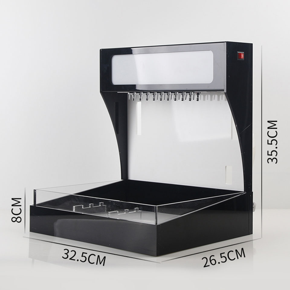 Automotive Water Beading Effect Display Unit, LED Demo Machine to Showcase Hydrophobic Performance of Ceramic Coating, Car Wax & PPF Test MO-621