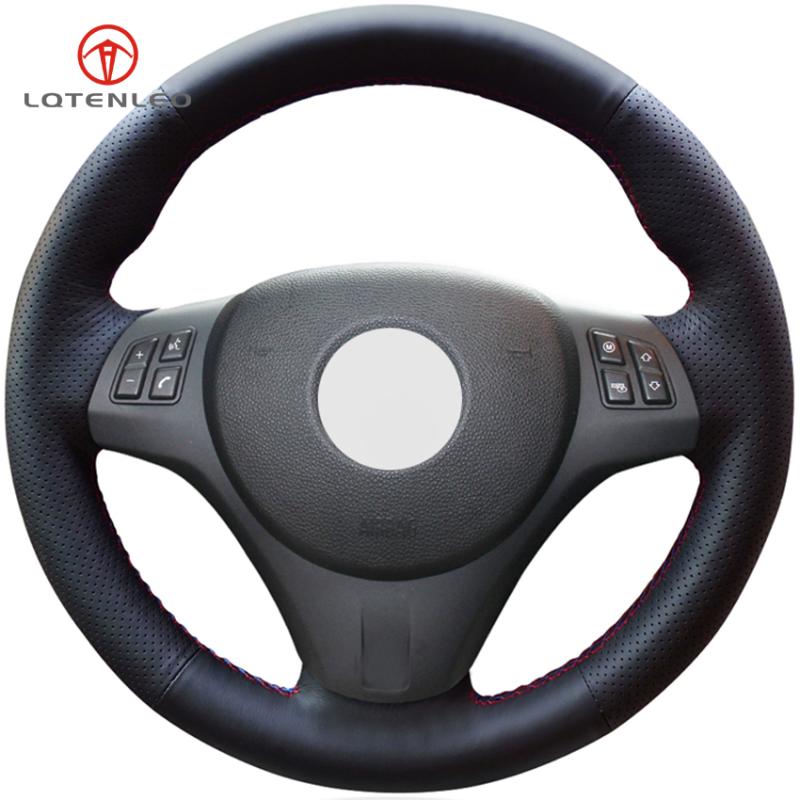 LQTENLEO Black Genuine Leather DIY Car Steering Wheel Cover for M Sport 3 Series E91 320i 325i 330i 335i M3 E90 E92 E93
LQTENLEO Black Genuine Leather DIY Car Steering Wheel Cover for M Sport 3 Series E91 320i 325i 330i 335i M3 E90 E92 E93