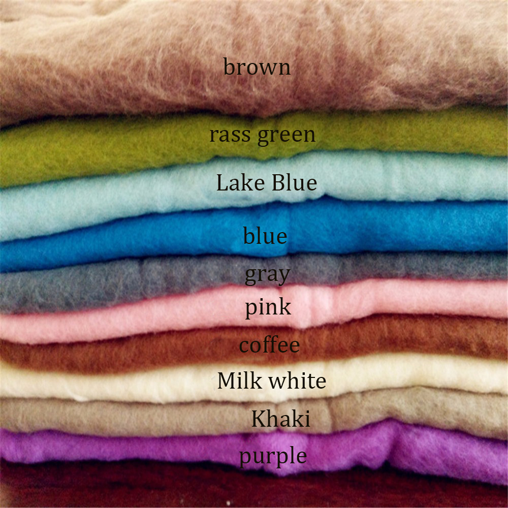 20 Colors 60* Fluffy Wool Fleece Newborn Blanket Basket Filler Stuffer Newborn Photography Props Super Soft Infant Blankets LJ201208