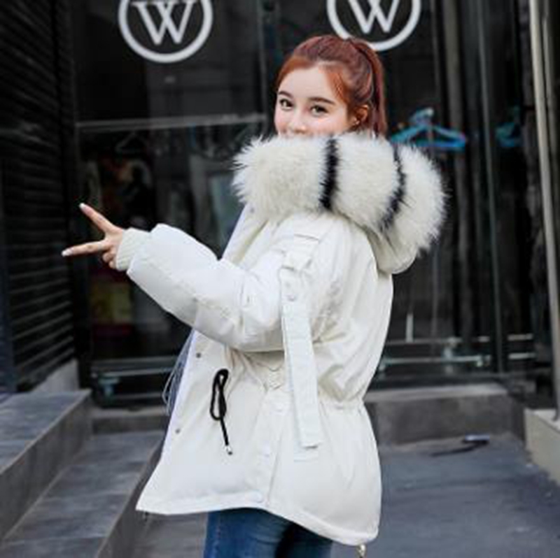Wholesale women's cotton coat style fashion short winter clothes hooded big fur collar friends overcome jacket, Gray 2
Wholesale women's cotton coat style fashion short winter clothes hooded big fur collar friends overcome jacket, Gray 2