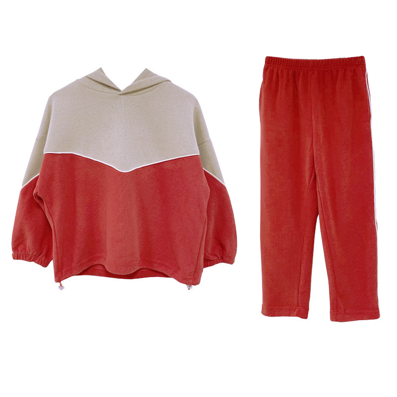 New autumn/winter 2020 sports suit for girls cuhk children's Fashion two-piece suit for girlsX1019