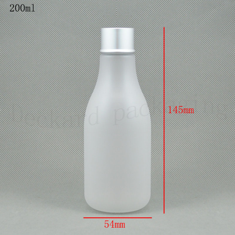 50pcs/lot 200 ml pure dew honey bottles, frosting PET plastic dumb silver aluminum cover toner packing bottle
50pcs/lot 200 ml pure dew honey bottles, frosting PET plastic dumb silver aluminum cover toner packing bottle