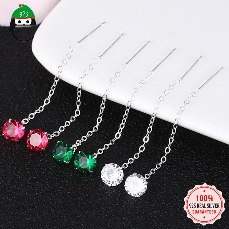 Trustdavis 925 Sterling Silver 4.5cm Tassel Shiny CZ Chain Drop Sticker Dangle Drop Earrings For Women Wedding Jewelry DA123
Trustdavis 925 Sterling Silver 4.5cm Tassel Shiny CZ Chain Drop Sticker Dangle Drop Earrings For Women Wedding Jewelry DA123