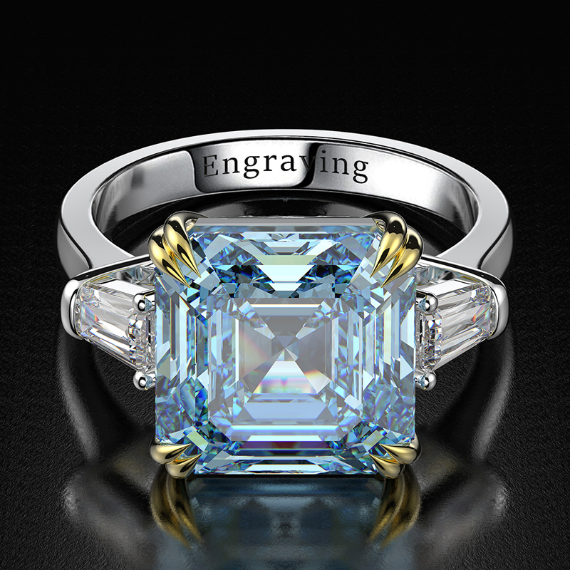 OEVAS 100% 925 Sterling Silver Created Citrine Diamonds Gemstone Wedding Engagement Ring Fine Jewelry Gift Wholesale 220217