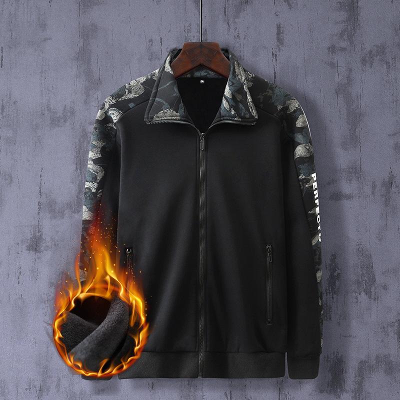 Winter Thick Fleece Men Sport Jacket Warm Sweatshirt Running Jogger Fitness Athletic Casual Coat Sweatshirt Sportswear Plus Size, Black
Winter Thick Fleece Men Sport Jacket Warm Sweatshirt Running Jogger Fitness Athletic Casual Coat Sweatshirt Sportswear Plus Size, Black