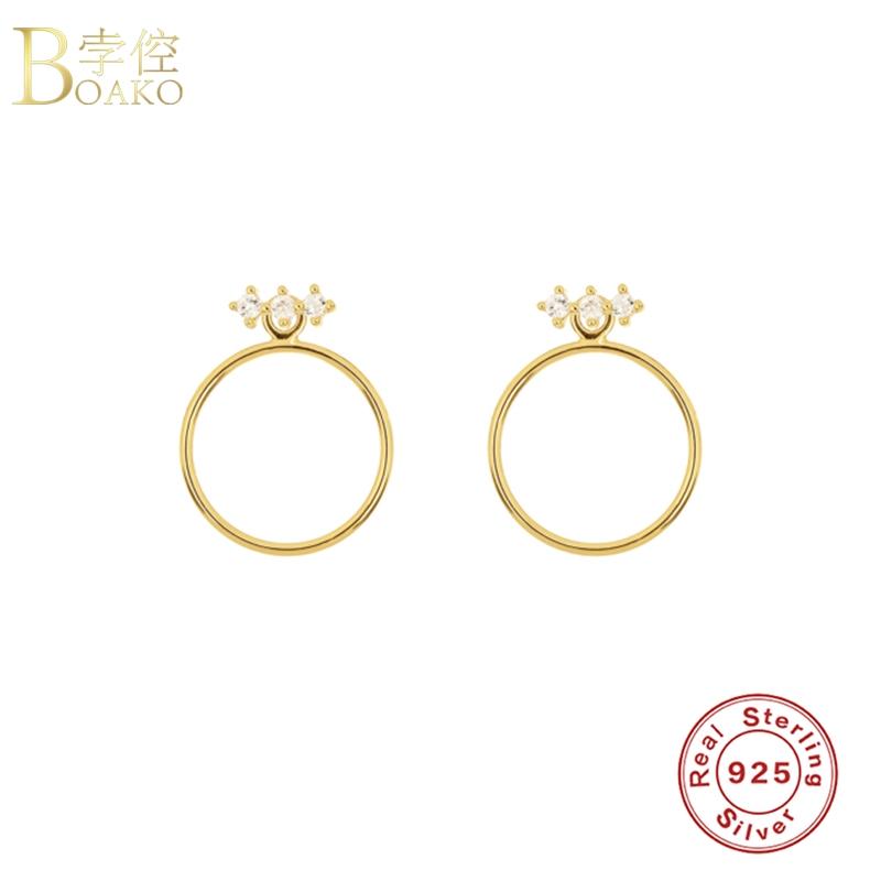 BOAKO Gold Earrings 925 Sterling Silver Earrings For Women 2021 Fine Jewelry Stud Earring Pendientes Plata 925 Brincos Joyero CZ
BOAKO Gold Earrings 925 Sterling Silver Earrings For Women 2021 Fine Jewelry Stud Earring Pendientes Plata 925 Brincos Joyero CZ
