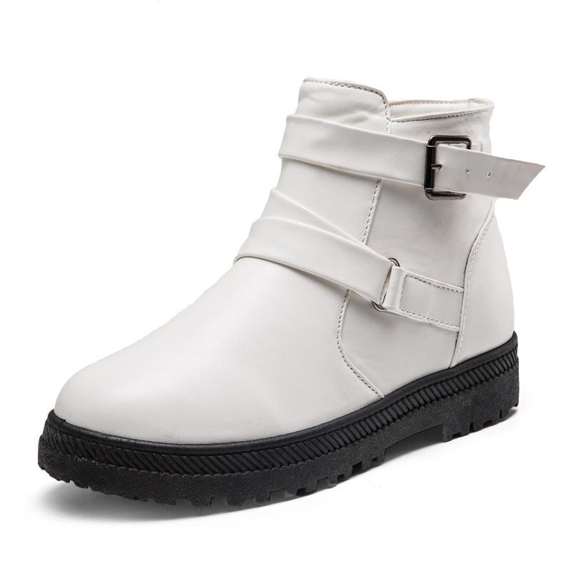 Women's Ankle Boots Autumn Winter Shoes Women Flat Casual Comfortable Warm Woman Boots Plus Size 35-44 XKD2065, White
Women's Ankle Boots Autumn Winter Shoes Women Flat Casual Comfortable Warm Woman Boots Plus Size 35-44 XKD2065, White