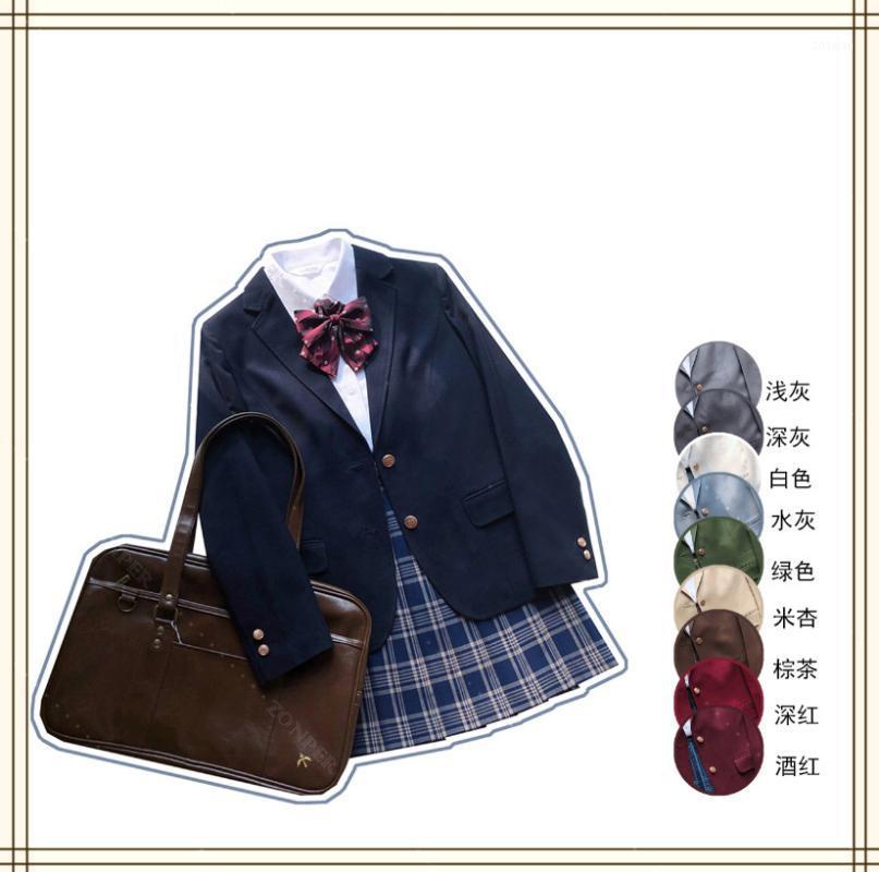 Japanese JK Preppy Style Women's Single Breasted Blazers Coat Long Sleeve Spring Autumn Outwear 9 Colors1, Brown
Japanese JK Preppy Style Women's Single Breasted Blazers Coat Long Sleeve Spring Autumn Outwear 9 Colors1, Brown