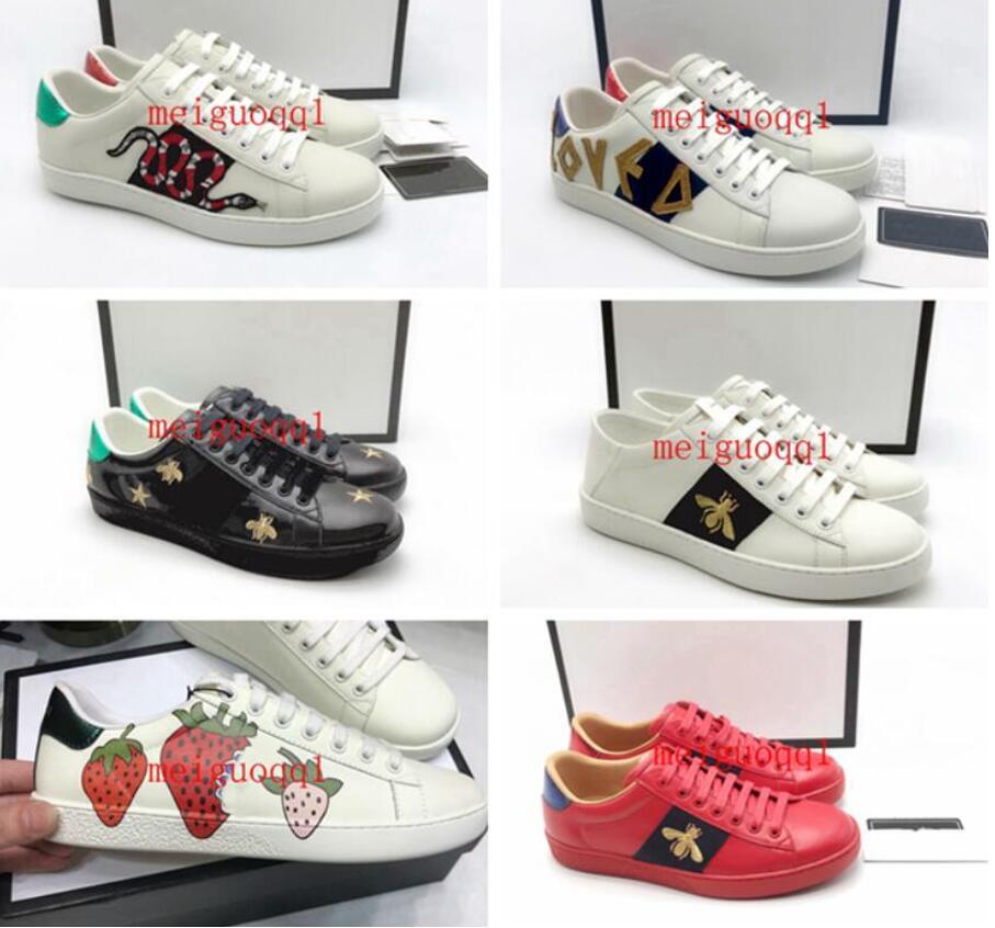 2022 Designer Shoes Ace Sneakers Strawberry Animal Large Size Luxury Embroidery''gg''White Black Pink Contact Send Real Shots, 14
2022 Designer Shoes Ace Sneakers Strawberry Animal Large Size Luxury Embroidery''gg''White Black Pink Contact Send Real Shots, 14