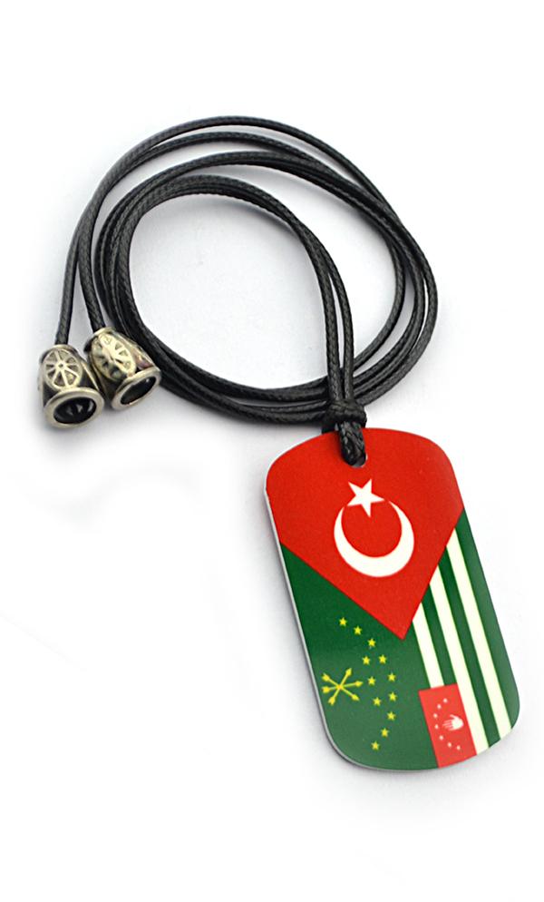 Adige-Abkhaz-Turkish 3-Flag Soldier Tag Cord Necklace Aluminum No Tarnish No Fade Erase
Adige-Abkhaz-Turkish 3-Flag Soldier Tag Cord Necklace Aluminum No Tarnish No Fade Erase