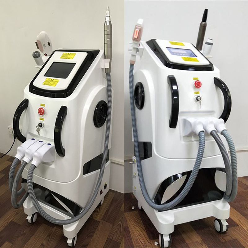 New arrival multifunctional ipl hair removal machine picolaser cool rf opt elight skin rejuvenation face lift laser tattoo removal skin care