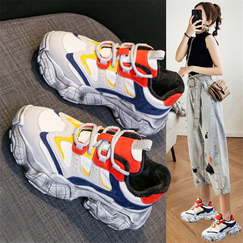 2021 New Spring Autumn Woman Chunky Tennis Ulzzang Fashion Rents Up to Forming High-quality Old Casual Shoes NWZL, Black;white
2021 New Spring Autumn Woman Chunky Tennis Ulzzang Fashion Rents Up to Forming High-quality Old Casual Shoes NWZL, Black;white