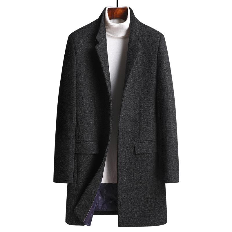 New Fashion High Quality Mens Autumn Winter Woolen Coat Men Long Wool Windbreaker Thickened Casual Plus Size L XL 2XL 3XL 4XL
New Fashion High Quality Mens Autumn Winter Woolen Coat Men Long Wool Windbreaker Thickened Casual Plus Size L XL 2XL 3XL 4XL