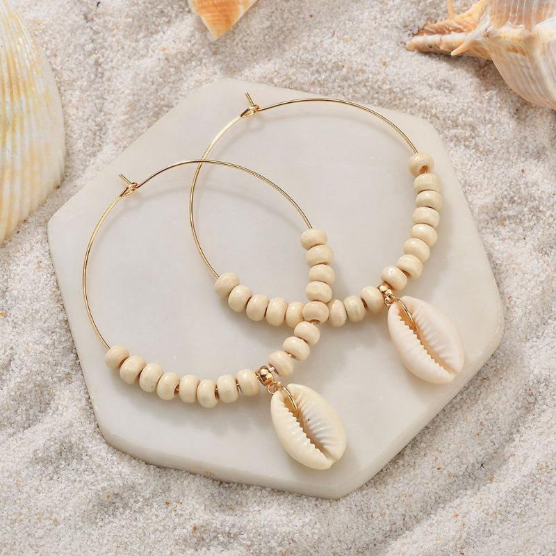 Bohemia Seashells Gold Silver Color Earrings for Women Fashion Earrings Women's Big Ear Rings
Bohemia Seashells Gold Silver Color Earrings for Women Fashion Earrings Women's Big Ear Rings