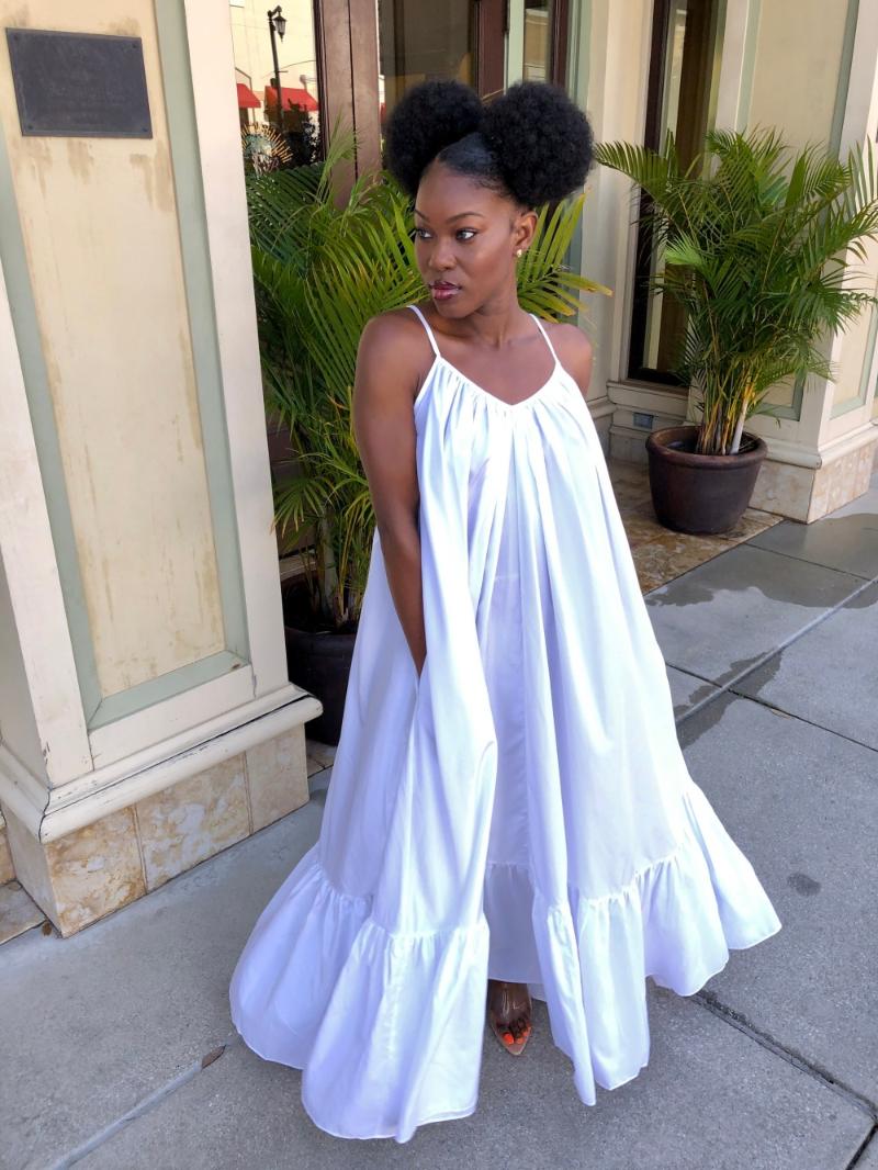 Echoine Summer Fashion Sexy Strap Long Maxi Dress Women Ruffle Elegant Beach Holidays Dresses with Pocket Plus Size, Ivory
Echoine Summer Fashion Sexy Strap Long Maxi Dress Women Ruffle Elegant Beach Holidays Dresses with Pocket Plus Size, Ivory