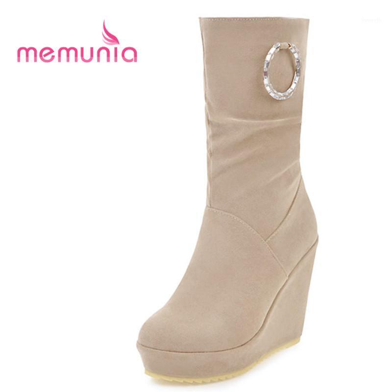 MEMUNIA large size 32-43 winter boots female punk metal decoration fashion boots new arrive wedges 2020 ankle for women1, Beige
MEMUNIA large size 32-43 winter boots female punk metal decoration fashion boots new arrive wedges 2020 ankle for women1, Beige