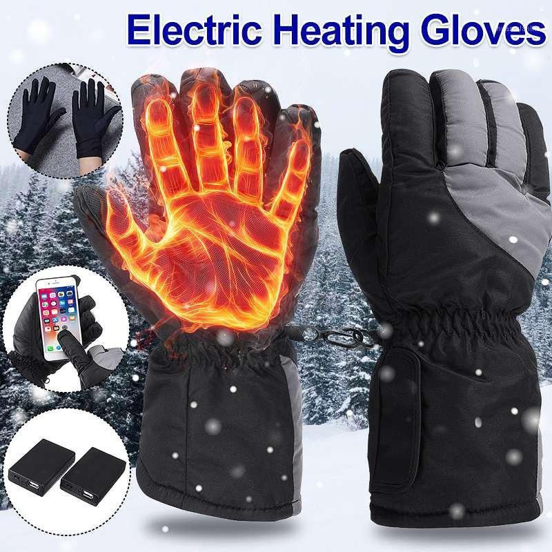 USB Heated Gloves Electric Winter Warm Touch Screen Windproof Cycling Climbing Skiing Gloves Battery Powered For Men Women1, As pic
USB Heated Gloves Electric Winter Warm Touch Screen Windproof Cycling Climbing Skiing Gloves Battery Powered For Men Women1, As pic