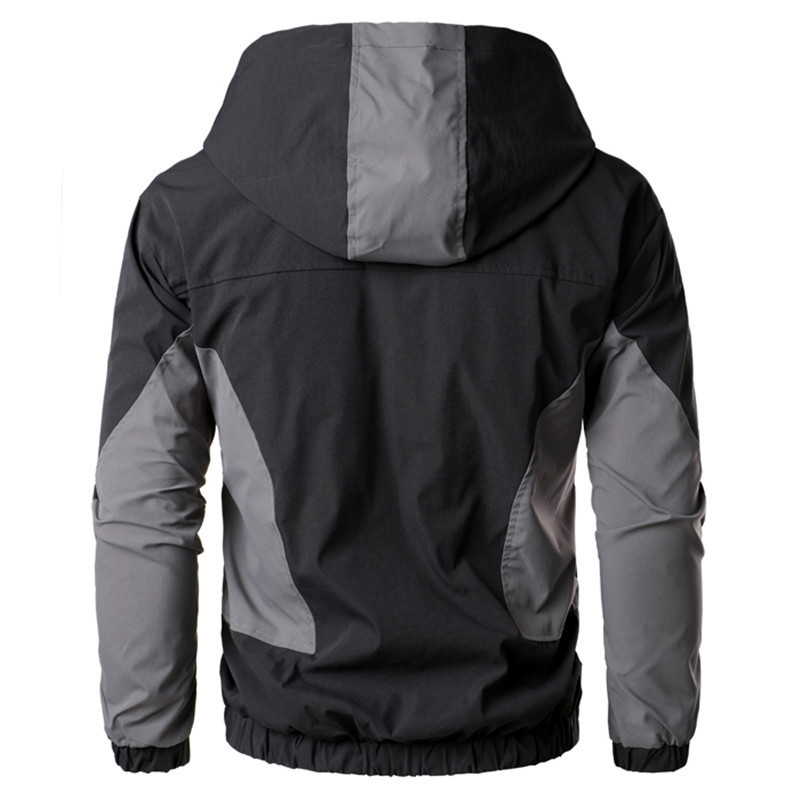Autumn Winter Hooded Zipper Jacket Men Streetwear Bomber Jacket Windbreaker Mens Sportswear Coat Slim Fit Pilot Outwear 201118