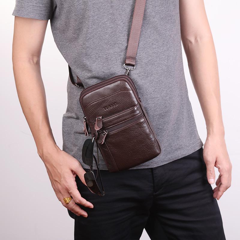 Men Genuine Leather Cowh Belt Pouch Fanny Pack Waist Wallet Purse Travel Shoulder Me Sling bags New Wallet Multipurpose Bags, Black
Men Genuine Leather Cowh Belt Pouch Fanny Pack Waist Wallet Purse Travel Shoulder Me Sling bags New Wallet Multipurpose Bags, Black
