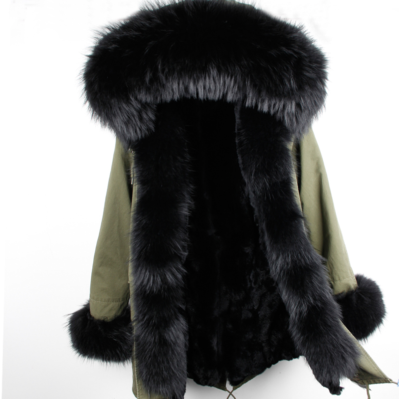 2021 New Rabbit Super Big Raccoon Skin Collar Long Parker Jacket Female Winter I53E, 10
2021 New Rabbit Super Big Raccoon Skin Collar Long Parker Jacket Female Winter I53E, 10