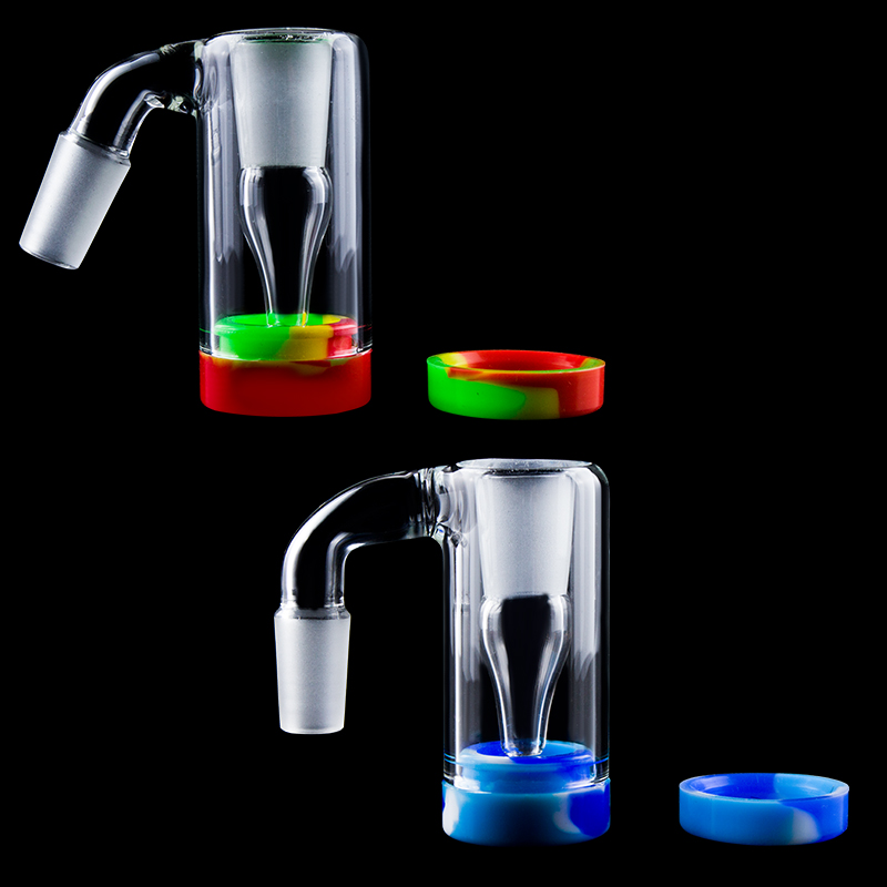 Wholesale 45/90 Degree Glass Ash Catcher Bowls With 14mm Male Joint Bubbler Glass Perc Adaptor Silicone Container for Dab Rig Bongs
Wholesale 45/90 Degree Glass Ash Catcher Bowls With 14mm Male Joint Bubbler Glass Perc Adaptor Silicone Container for Dab Rig Bongs