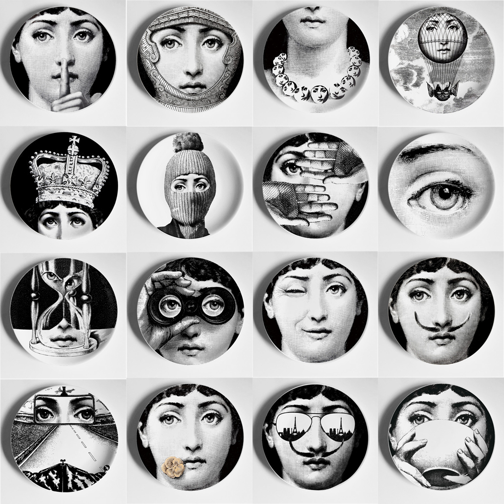 Plates Black&white Illustration Hanging Dishes Sample Room Home Hotel Decor Cavalieri Face Ceramic Crafts Wall Decor
Plates Black&white Illustration Hanging Dishes Sample Room Home Hotel Decor Cavalieri Face Ceramic Crafts Wall Decor