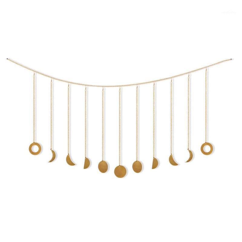 Moon Phase Garland With Chains Gold Shining Phase Wall Hanging Ornaments Wedding Party Moon Art Pendant Office Home Decoration1
Moon Phase Garland With Chains Gold Shining Phase Wall Hanging Ornaments Wedding Party Moon Art Pendant Office Home Decoration1