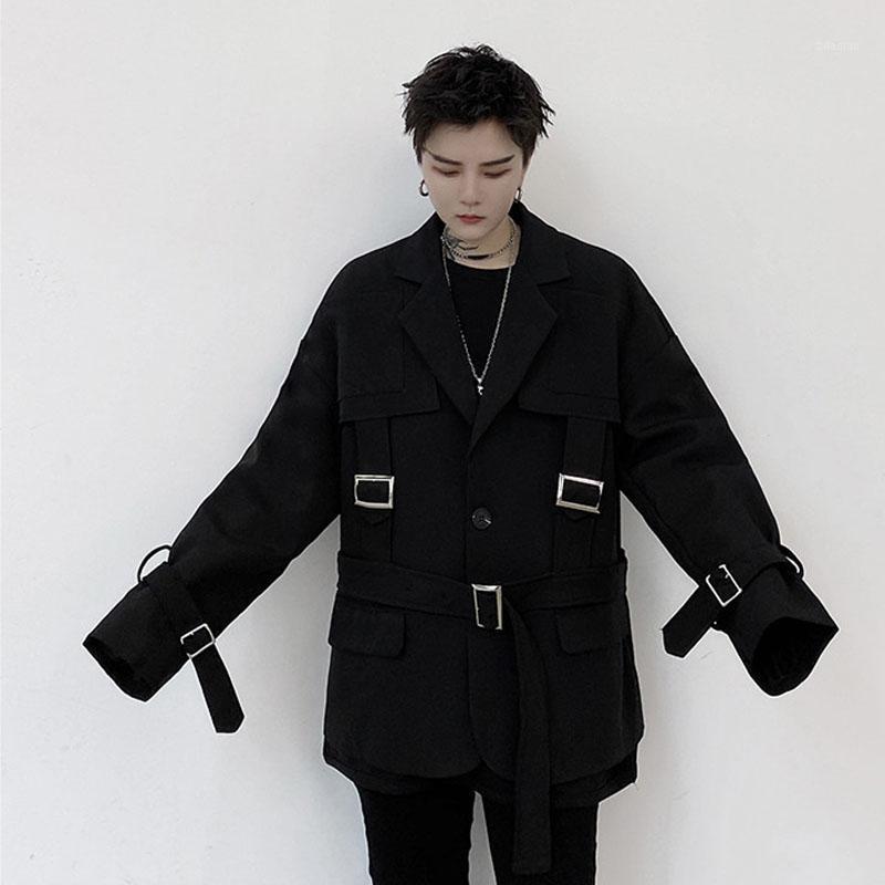 Male Fashion Show Stage Clothing Harajuku Streetwear Suit Coat Outerwear Men Ribbons Black White Casual Blazers Suit Jacket1, Tf45 black
Male Fashion Show Stage Clothing Harajuku Streetwear Suit Coat Outerwear Men Ribbons Black White Casual Blazers Suit Jacket1, Tf45 black