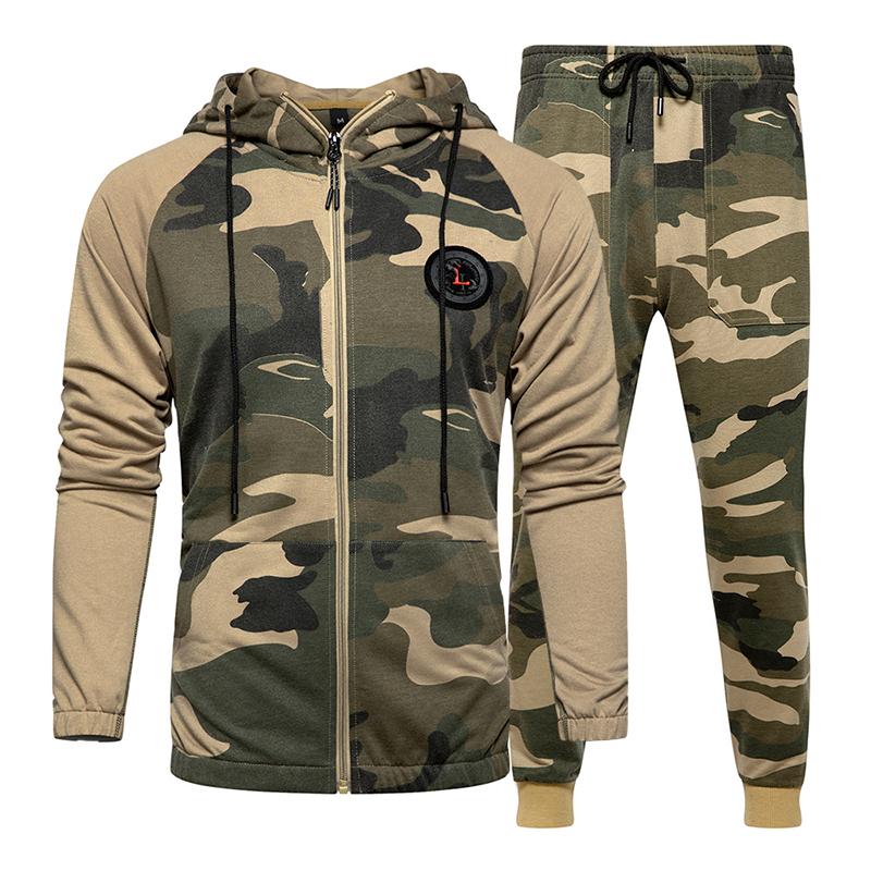 Mens Tracksuit Man 2 Piec Set Tracksuit Man Camouflage Mens Hooded Jackets+Pants Autumn Brand New Set Eu Size Men Clothing, Sky blue
Mens Tracksuit Man 2 Piec Set Tracksuit Man Camouflage Mens Hooded Jackets+Pants Autumn Brand New Set Eu Size Men Clothing, Sky blue