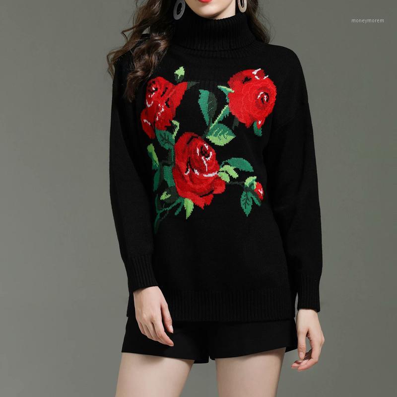 HIGH QUALITY New Fashion 2020 Designer sweater TOP Women' Turtleneck long Sleeve Embroidery sweater Top1, As pic
HIGH QUALITY New Fashion 2020 Designer sweater TOP Women' Turtleneck long Sleeve Embroidery sweater Top1, As pic