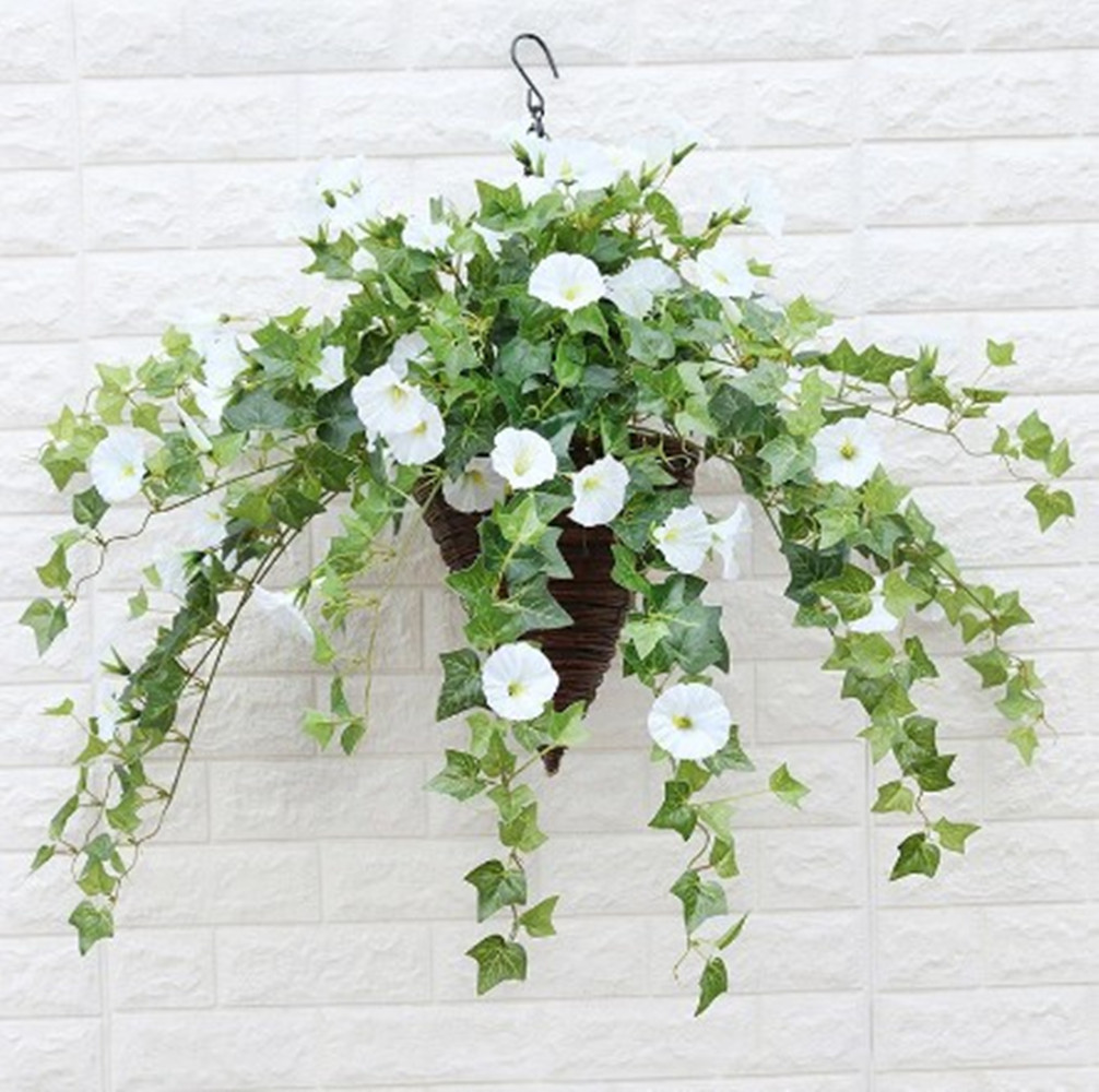 65.5cm artificial silk morning glory fake flower High Quality For Wedding Home Party DIY Table Decoration Bulk 1pcs