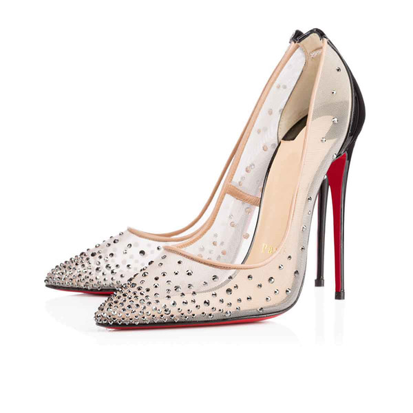 Sexy Women's Marry Strass Sandals High Heels Red Soles Pumps Follies Degrastrass mesh+rhinestone Party Evening Shoes Low Heels/Flats Gift, 11
Sexy Women's Marry Strass Sandals High Heels Red Soles Pumps Follies Degrastrass mesh+rhinestone Party Evening Shoes Low Heels/Flats Gift, 11