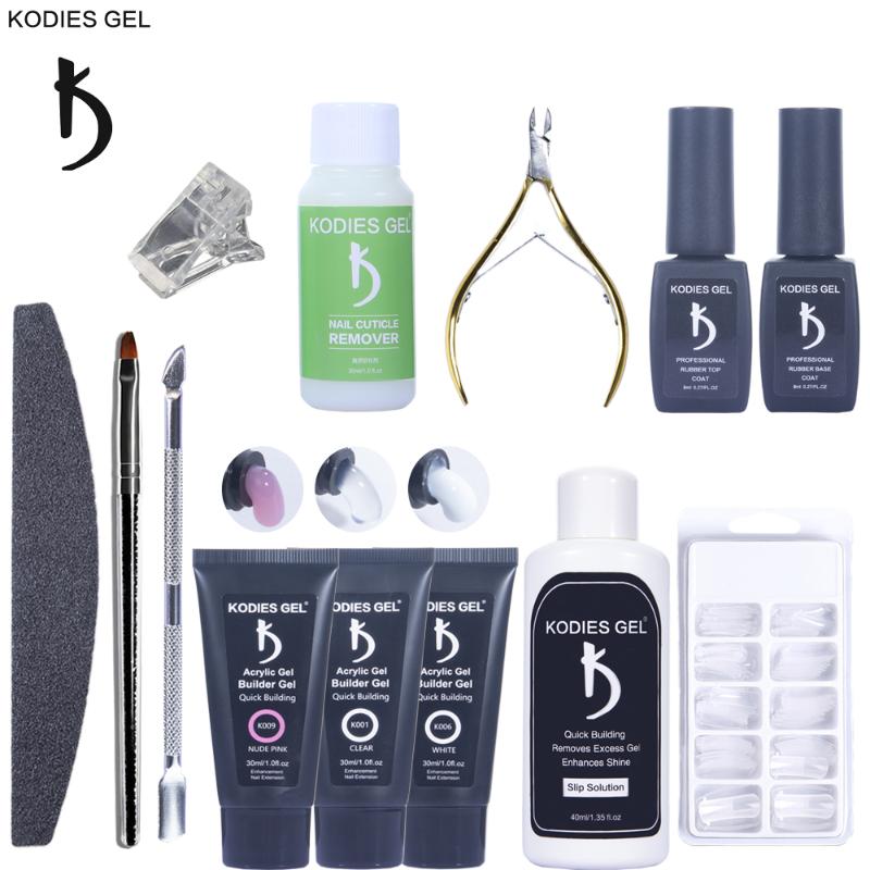 KODIES GEL Poly Nails Gel Kit 12 pcs/Set Professional Builder Acrylic Varnish Slip Solution Cuticle Oil Remover UV Nail Polish, 12 pcs a set
KODIES GEL Poly Nails Gel Kit 12 pcs/Set Professional Builder Acrylic Varnish Slip Solution Cuticle Oil Remover UV Nail Polish, 12 pcs a set