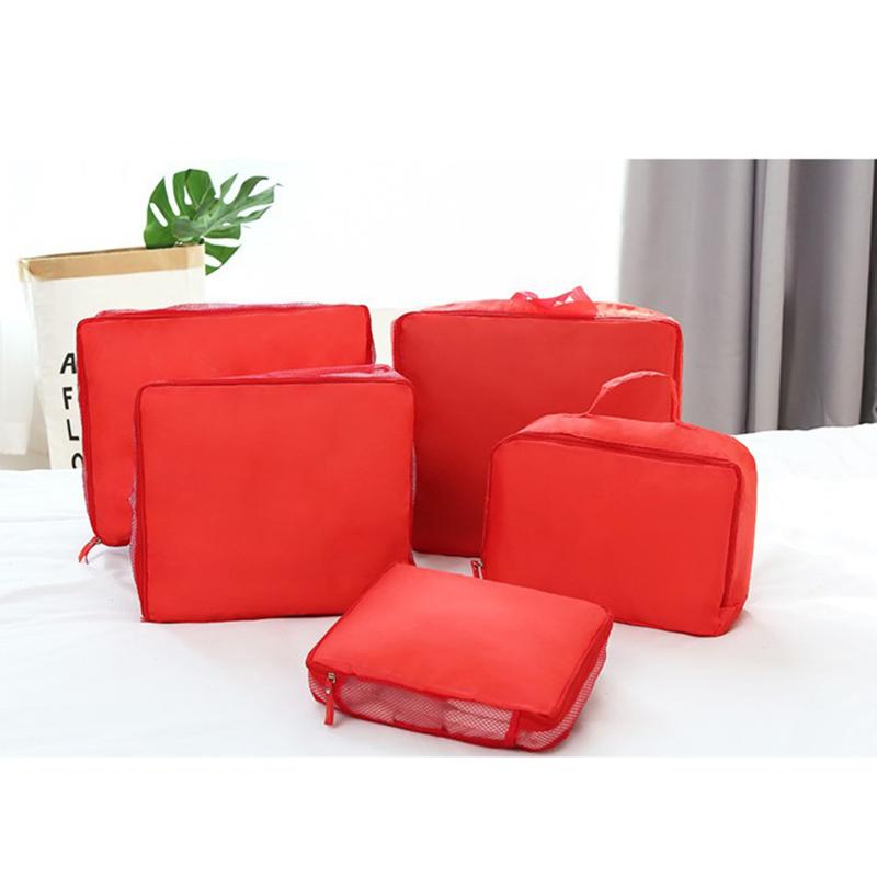 5 Pcs/Set Travel Storage Bag Set For Clothes Nylon Storage Bags Wardrobe Suitcase Pouch Underwear Organizers Tidy Pouch Bags
5 Pcs/Set Travel Storage Bag Set For Clothes Nylon Storage Bags Wardrobe Suitcase Pouch Underwear Organizers Tidy Pouch Bags