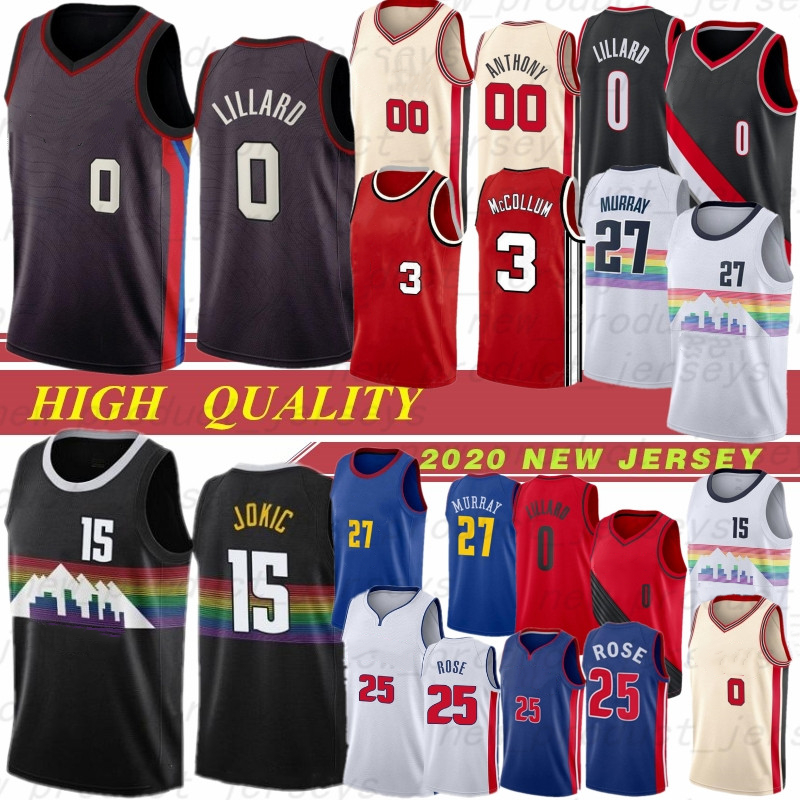 Damian 0 Lillard CJ 3 McCollum jersey Nikola 15Jokic free Derrick 25 Rose 27 Murray 00 Anthony 2022 NCAA NEW basketball jesreys shirts, Juejin
Damian 0 Lillard CJ 3 McCollum jersey Nikola 15Jokic free Derrick 25 Rose 27 Murray 00 Anthony 2022 NCAA NEW basketball jesreys shirts, Juejin