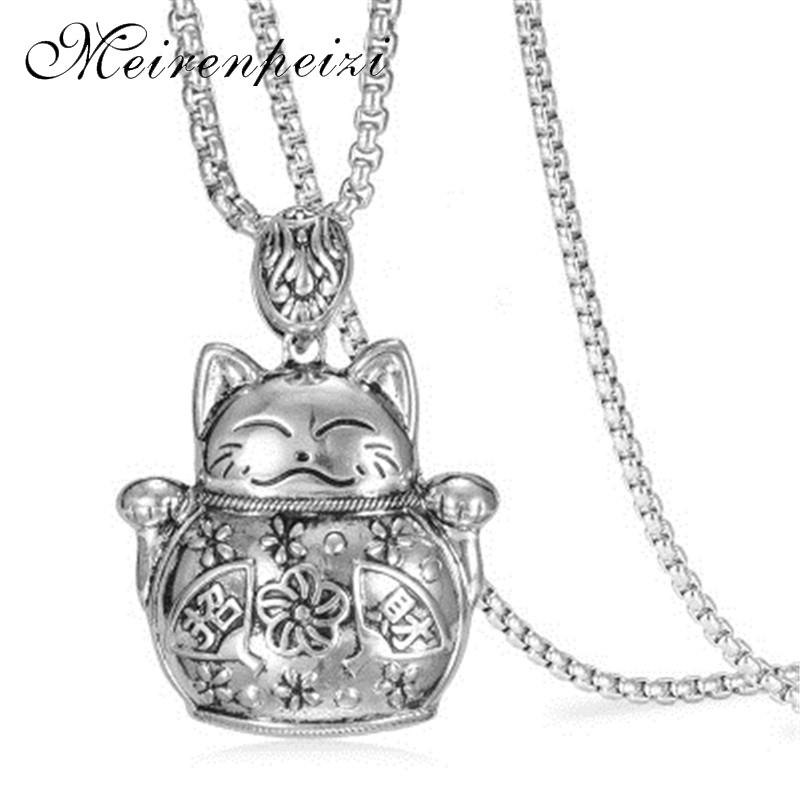 Vintage titanium steel necklace pig year lovely fortune cat alloy pendant personality hip hop men women's clothing
Vintage titanium steel necklace pig year lovely fortune cat alloy pendant personality hip hop men women's clothing
