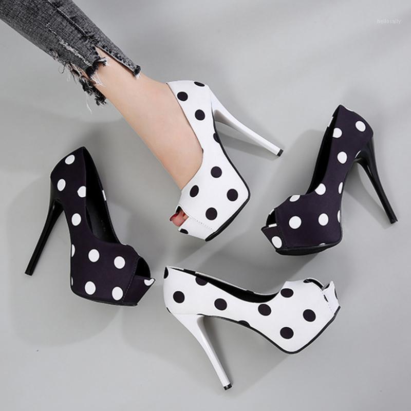 New Platform 12CM 14CM High Heels Polka Dot Sweet Silk Satin Shallow Mouth Fish Mouth Single Shoes Women Shoes White Black Pumps1, 14cm black
New Platform 12CM 14CM High Heels Polka Dot Sweet Silk Satin Shallow Mouth Fish Mouth Single Shoes Women Shoes White Black Pumps1, 14cm black