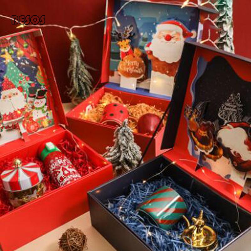 Christmas Cartoon Drawing Gift Box Santa Snowman Elk 3D Holiday Party Scarf Sweater Doll Package Storage Paper Gift Box B276D
Christmas Cartoon Drawing Gift Box Santa Snowman Elk 3D Holiday Party Scarf Sweater Doll Package Storage Paper Gift Box B276D
