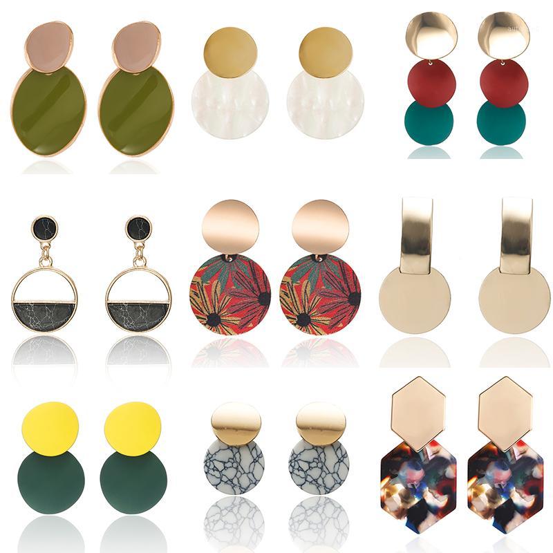 Dangle & Chandelier Fashion Women's Earrings 2021 Korean Kpop Accessories Round Metal Statement Vintage Boho Jewelry Wholesale1 
Dangle & Chandelier Fashion Women's Earrings 2021 Korean Kpop Accessories Round Metal Statement Vintage Boho Jewelry Wholesale1