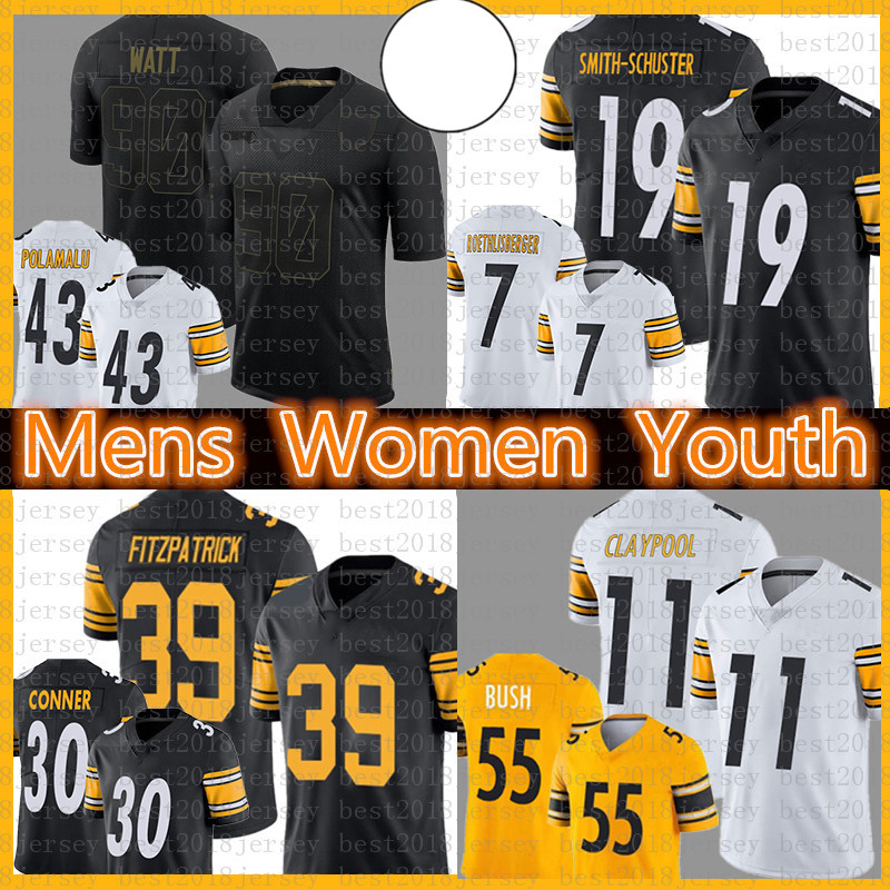 Mens Women Youth Chase Claypool Juju Smith-Schuster Jersey T.J. Watt Minkah Fitzpatrick Polamalu 7 Ben Roethlisberger Bush Conner Hines Ward, 2020 mens (gangren)
Mens Women Youth Chase Claypool Juju Smith-Schuster Jersey T.J. Watt Minkah Fitzpatrick Polamalu 7 Ben Roethlisberger Bush Conner Hines Ward, 2020 mens (gangren)