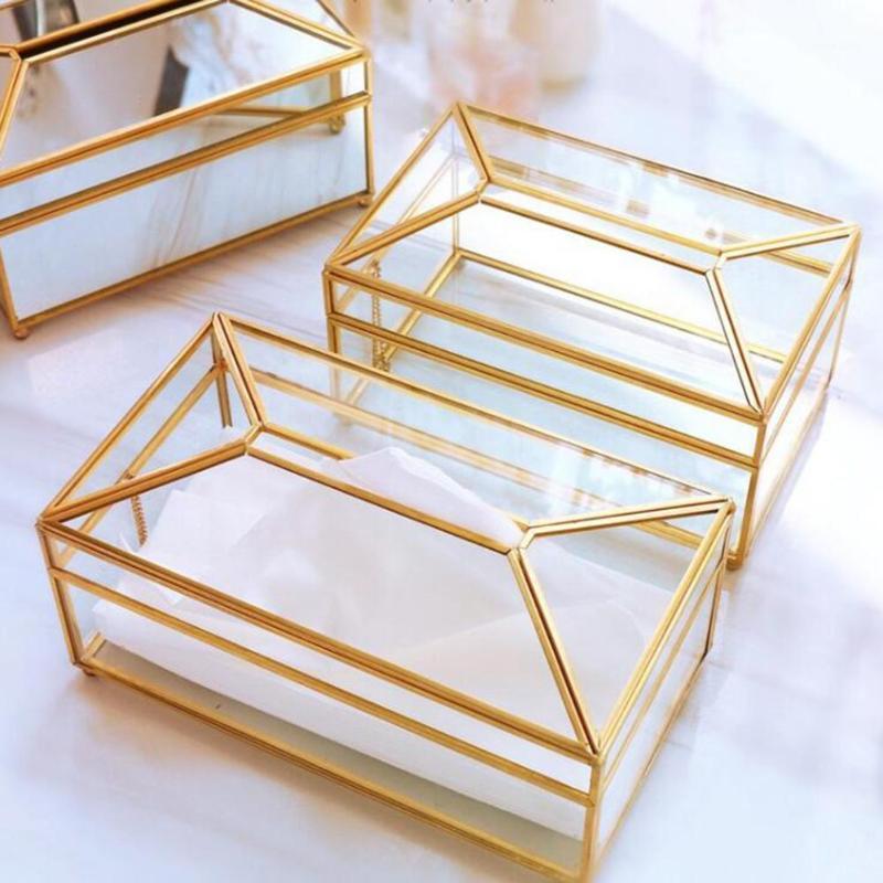 European Style Glass Tissue Box Holder Nordic Luxury Handkerchief Toilet Paper Holder Tissue Case Storage Box Living Room Decor1
European Style Glass Tissue Box Holder Nordic Luxury Handkerchief Toilet Paper Holder Tissue Case Storage Box Living Room Decor1