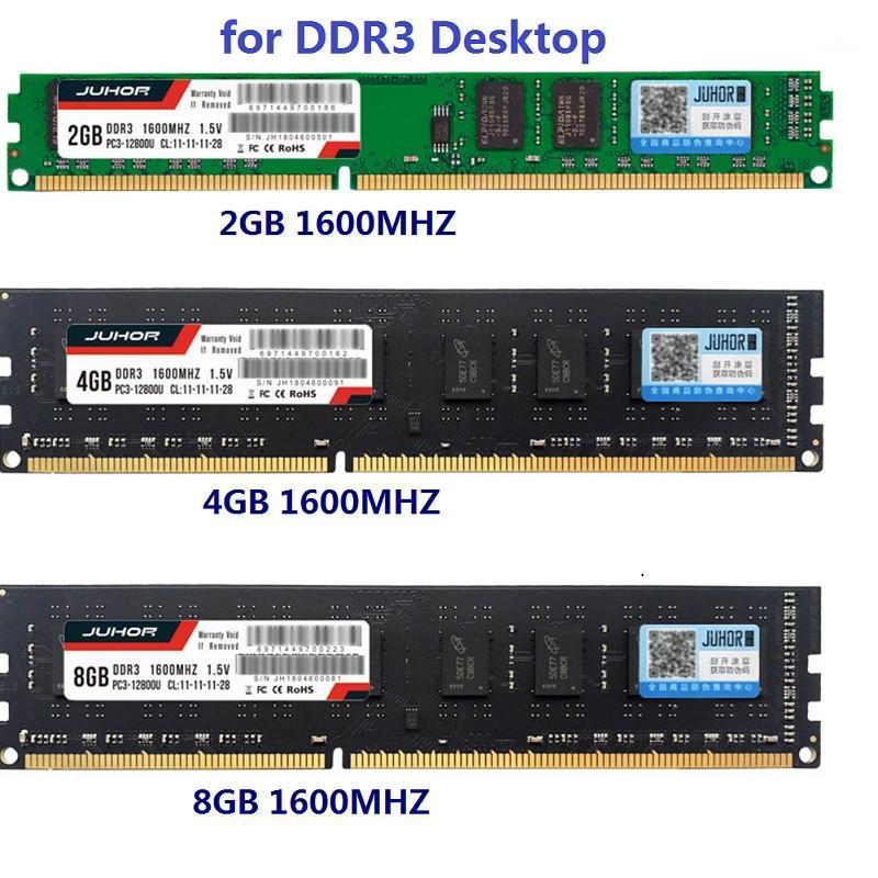 JUHOR DDR3 PC RAM 2GB 4GB 8GB 1600MHz Desktop PC3-12800 1.5v 240pin support all DDR3 slots motherboard non-ECC Memory RAM1
JUHOR DDR3 PC RAM 2GB 4GB 8GB 1600MHz Desktop PC3-12800 1.5v 240pin support all DDR3 slots motherboard non-ECC Memory RAM1
