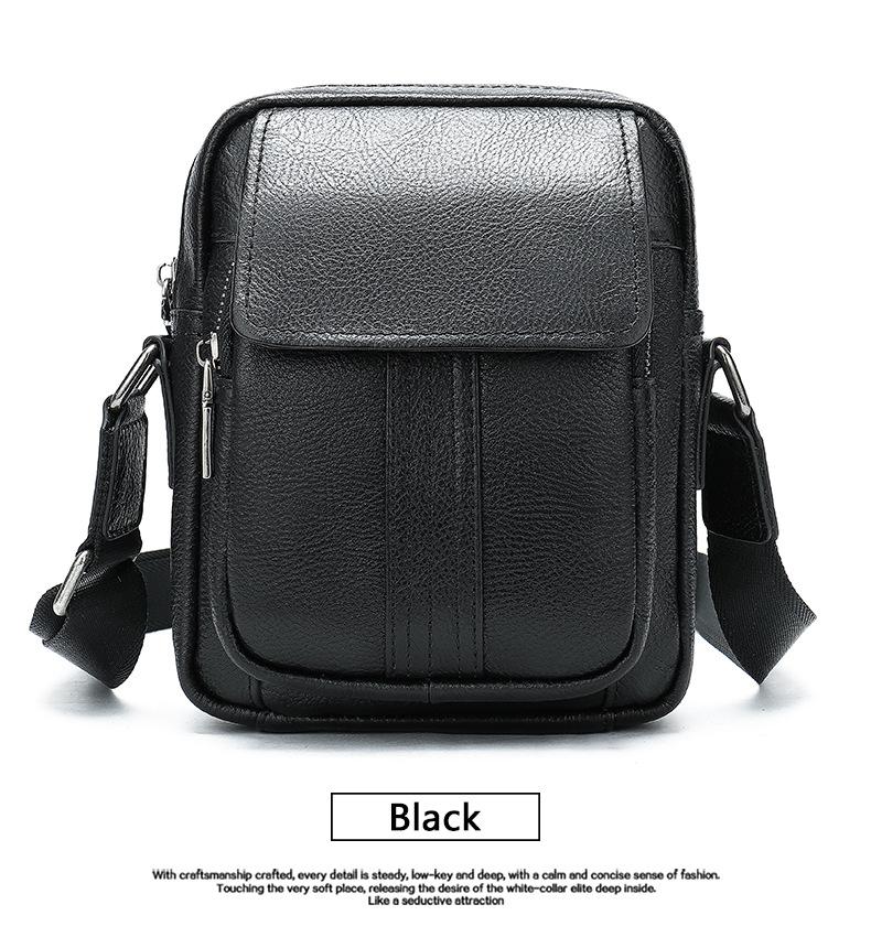 Men Shoulder Bag Leather Solid Color Cross body Bag Waterproof Multifunction Outdoor Sport Bags Casual Messenger Bags 2020 New, Black
Men Shoulder Bag Leather Solid Color Cross body Bag Waterproof Multifunction Outdoor Sport Bags Casual Messenger Bags 2020 New, Black