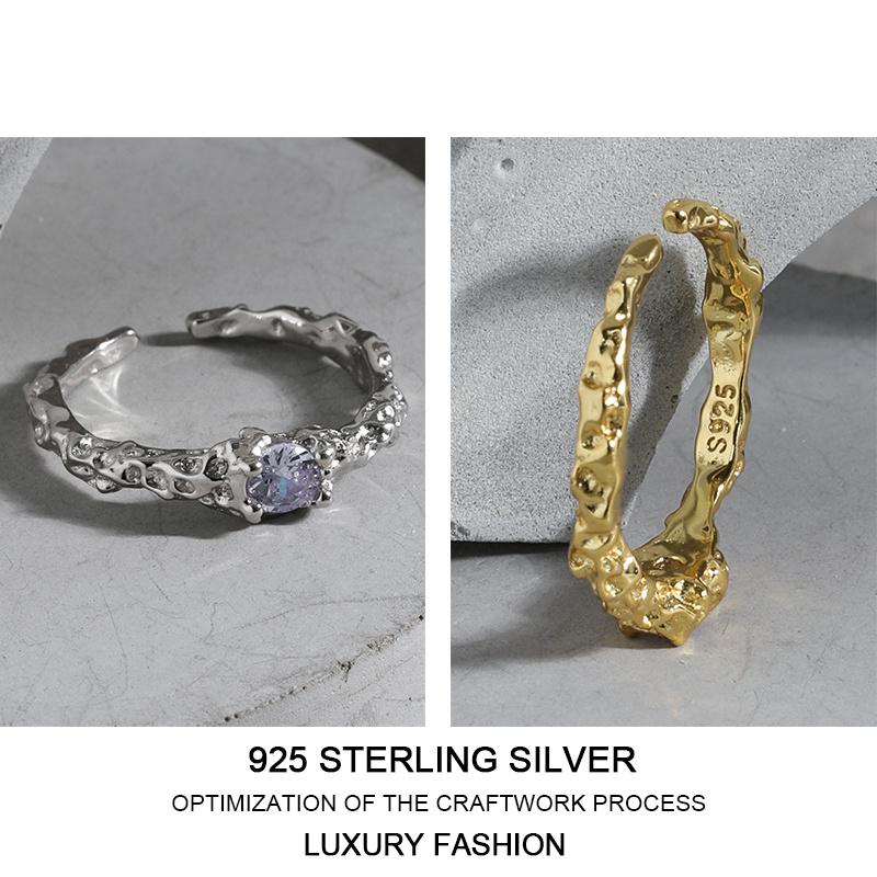 Cluster Rings Pure 925 Silver Purple Zircon Resizable Ring Aesthetic Luxury Design Gifts For Women Bohemia Finger Accessories Fine Jewellery
Cluster Rings Pure 925 Silver Purple Zircon Resizable Ring Aesthetic Luxury Design Gifts For Women Bohemia Finger Accessories Fine Jewellery
