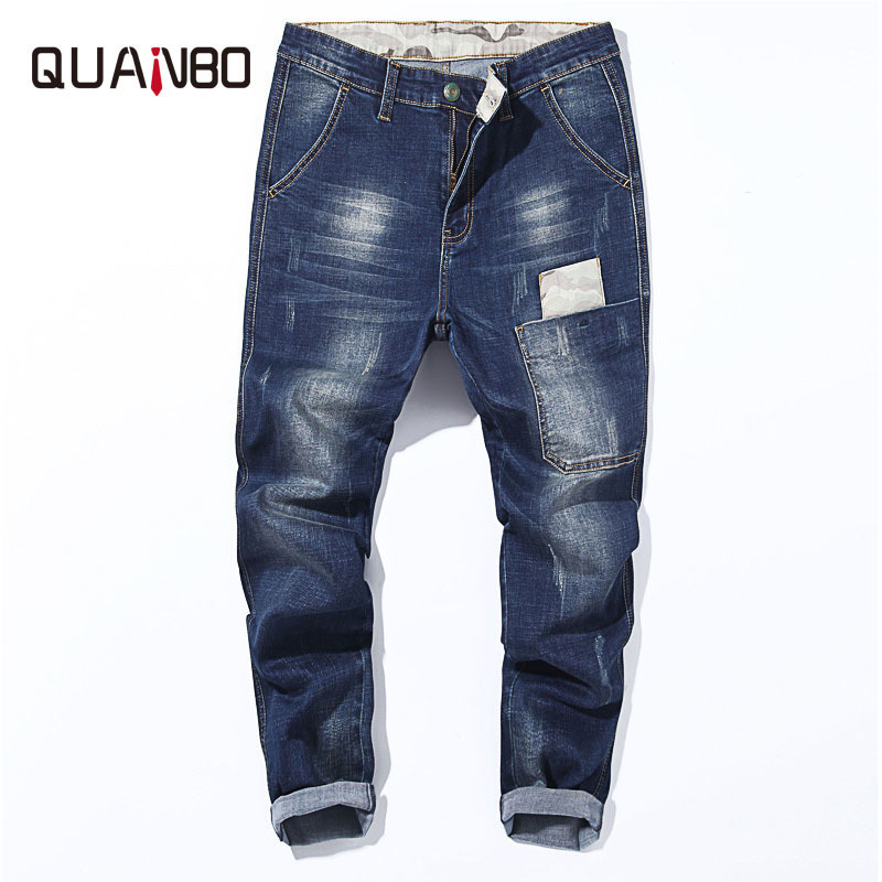 Big Size Men Bike Jeans Autumn Winter New High Stretch Loose Harem Pants Brand Denim Trousers Male Blue Black 42 44 46 48 201111
Big Size Men Bike Jeans Autumn Winter New High Stretch Loose Harem Pants Brand Denim Trousers Male Blue Black 42 44 46 48 201111