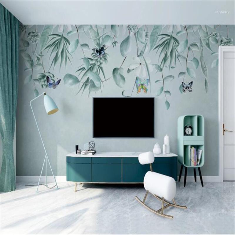 Milofi Nordic small fresh hand painted tropical plants background wall paper mural1, As pic
Milofi Nordic small fresh hand painted tropical plants background wall paper mural1, As pic