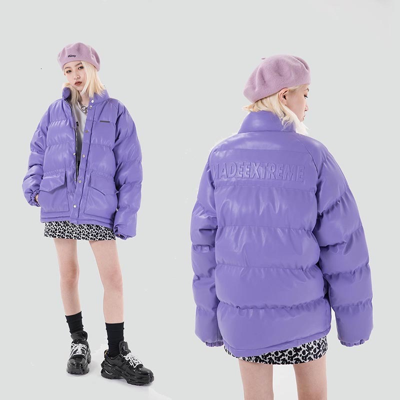 2021 New Solid Thick Winter Jacket for Men and Women Loose Padded Coat Streetwear Oversize Windbreaker Casual Parka Kip2, Lavender
2021 New Solid Thick Winter Jacket for Men and Women Loose Padded Coat Streetwear Oversize Windbreaker Casual Parka Kip2, Lavender