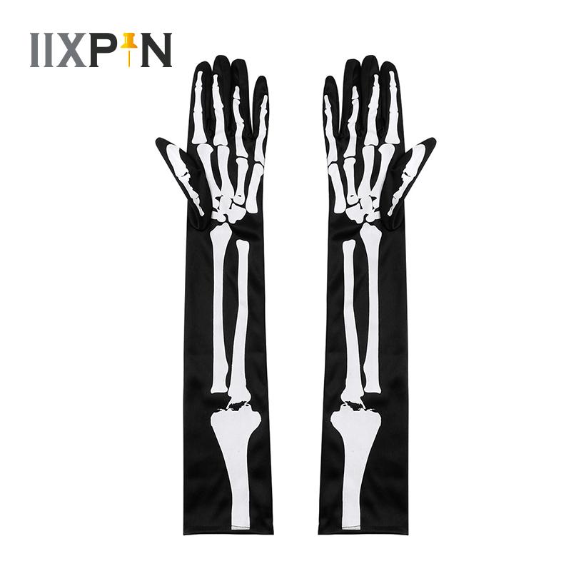 Unisex Full Finger Gloves Skeleton Bone Print Long Gloves Men Women Halloween Cosplay Fancy Dress Costume Accessories
Unisex Full Finger Gloves Skeleton Bone Print Long Gloves Men Women Halloween Cosplay Fancy Dress Costume Accessories