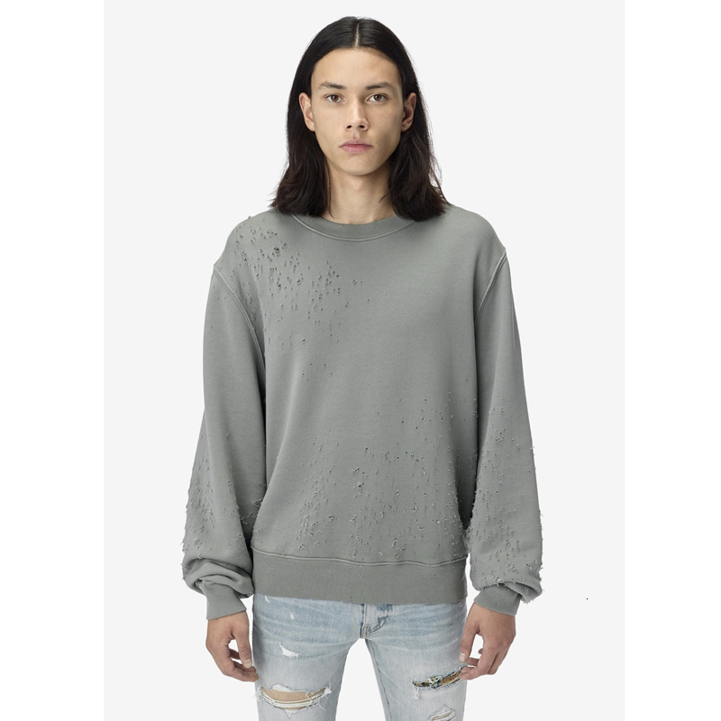 2021 New British Style Shabby Round Neck High Hoodie Men's and Women's Street Hip Hop Trendy Long Sleeve Sweatshirt Couple P3m4, Gray
2021 New British Style Shabby Round Neck High Hoodie Men's and Women's Street Hip Hop Trendy Long Sleeve Sweatshirt Couple P3m4, Gray