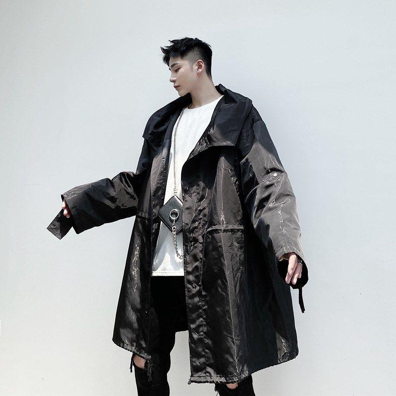 2020 Autumn And Winter New Youth Popular Men's Dark Niche Loose Windbreaker Fashion Casual Mid-length Top Black/blue -XL
2020 Autumn And Winter New Youth Popular Men's Dark Niche Loose Windbreaker Fashion Casual Mid-length Top Black/blue -XL